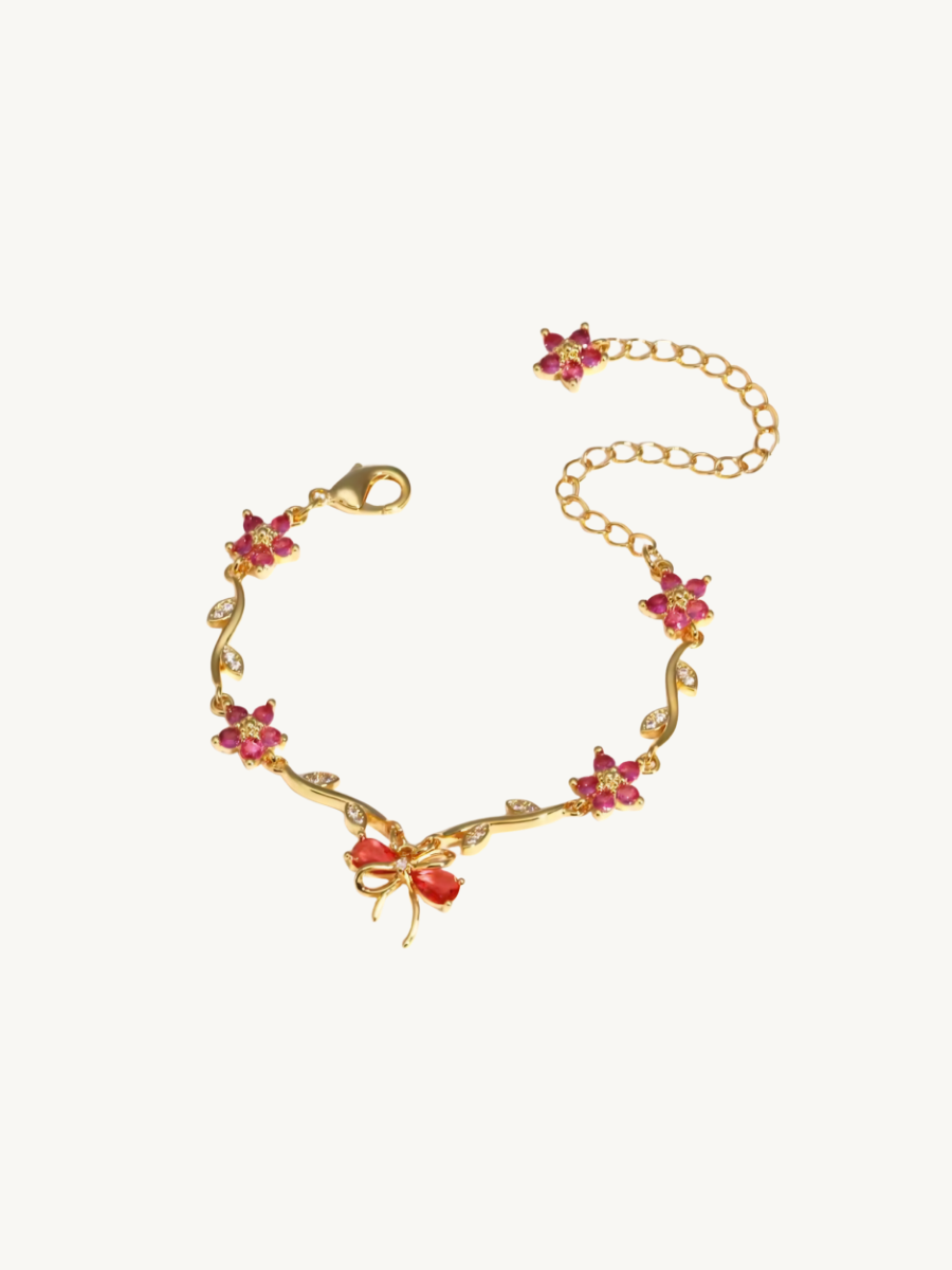 CELESTE™ Rosé Ribbon Bracelet