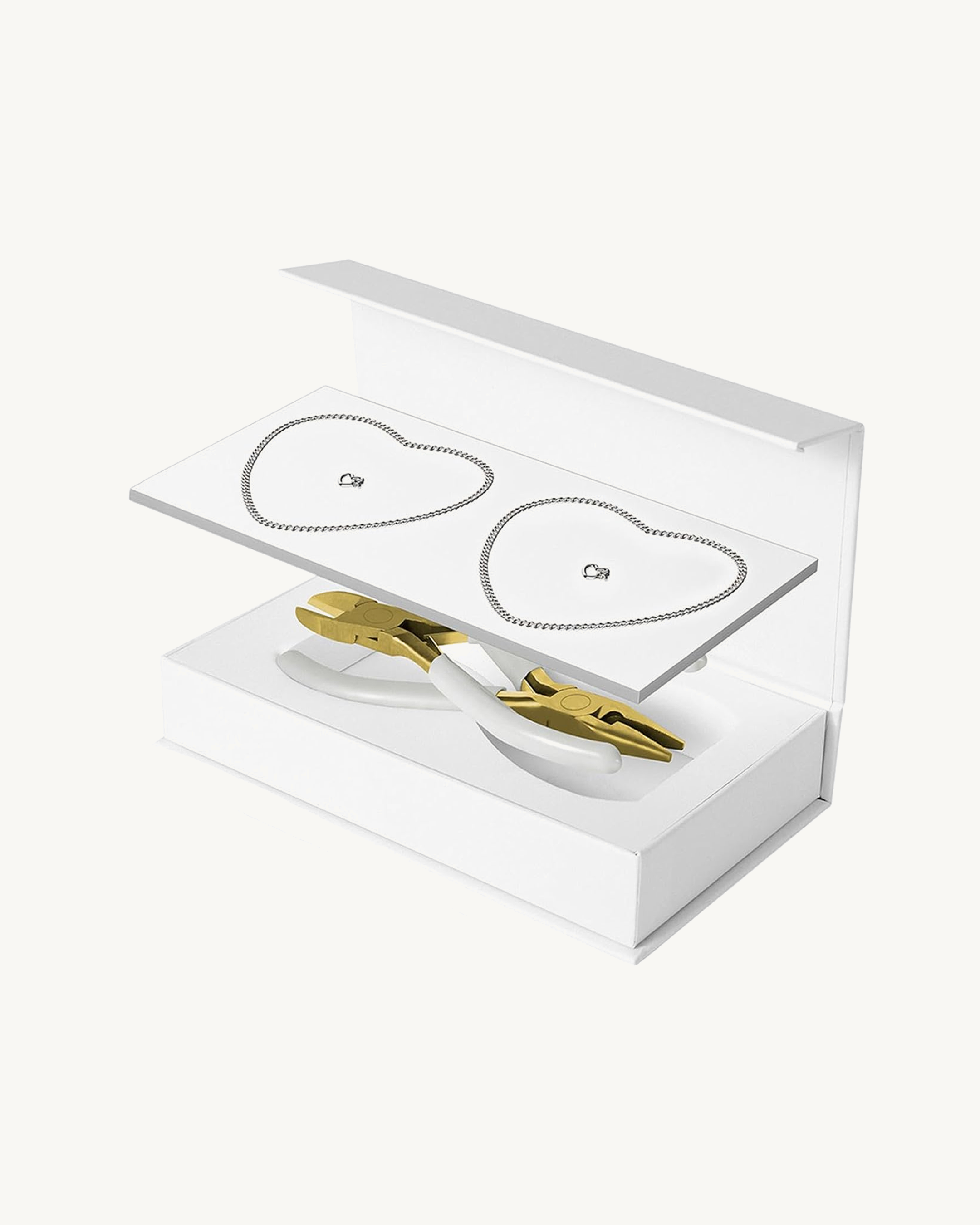 Bonded™ Flat Curb Chain Permanent Bracelet Kit - Silver