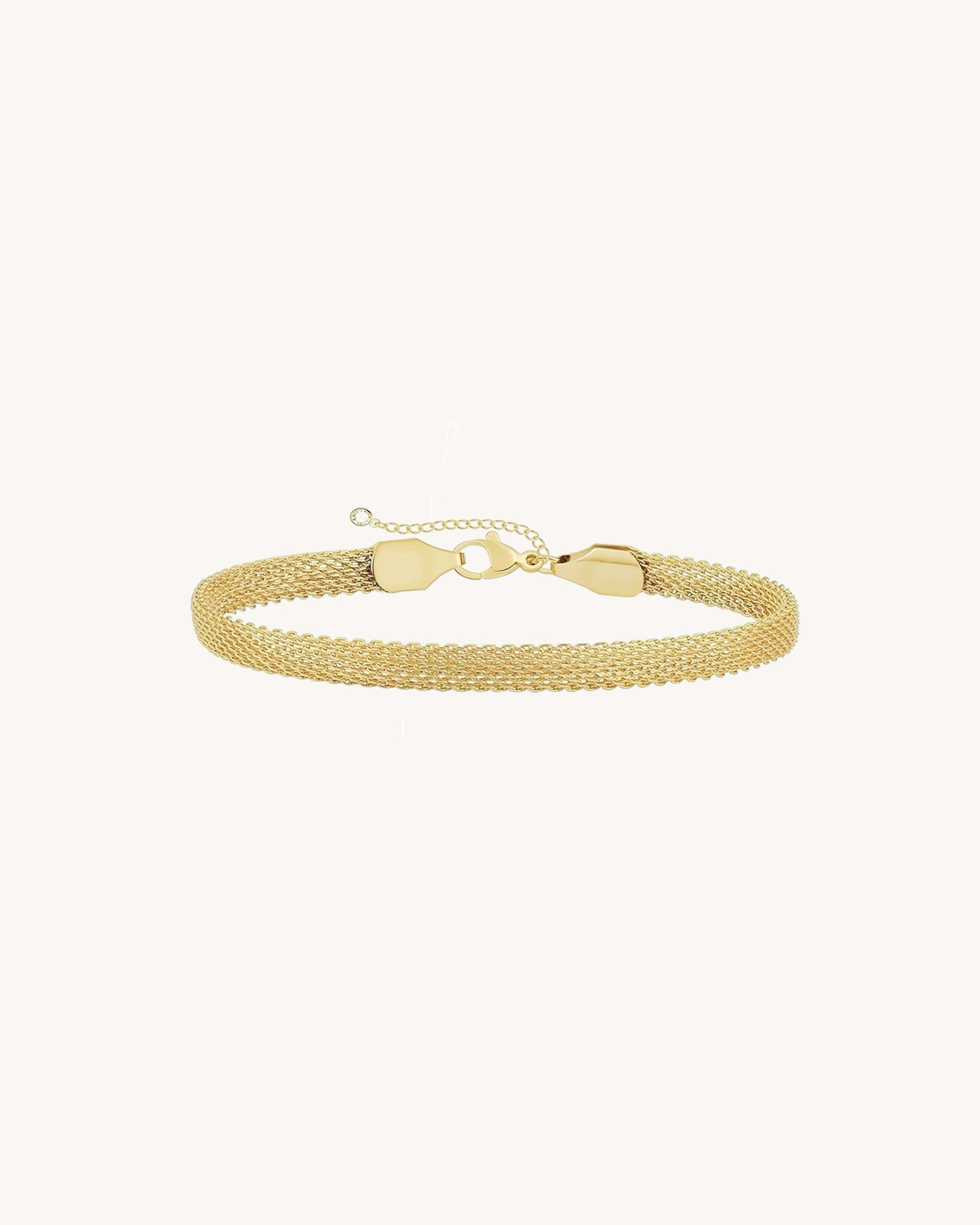 AUREUS™ Mesh Chain Bracelet – Gold