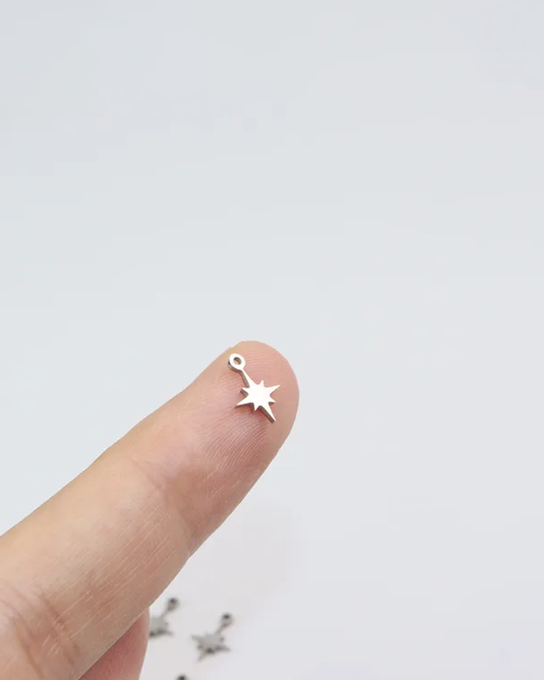 Mini Sparkle Charms - Silver