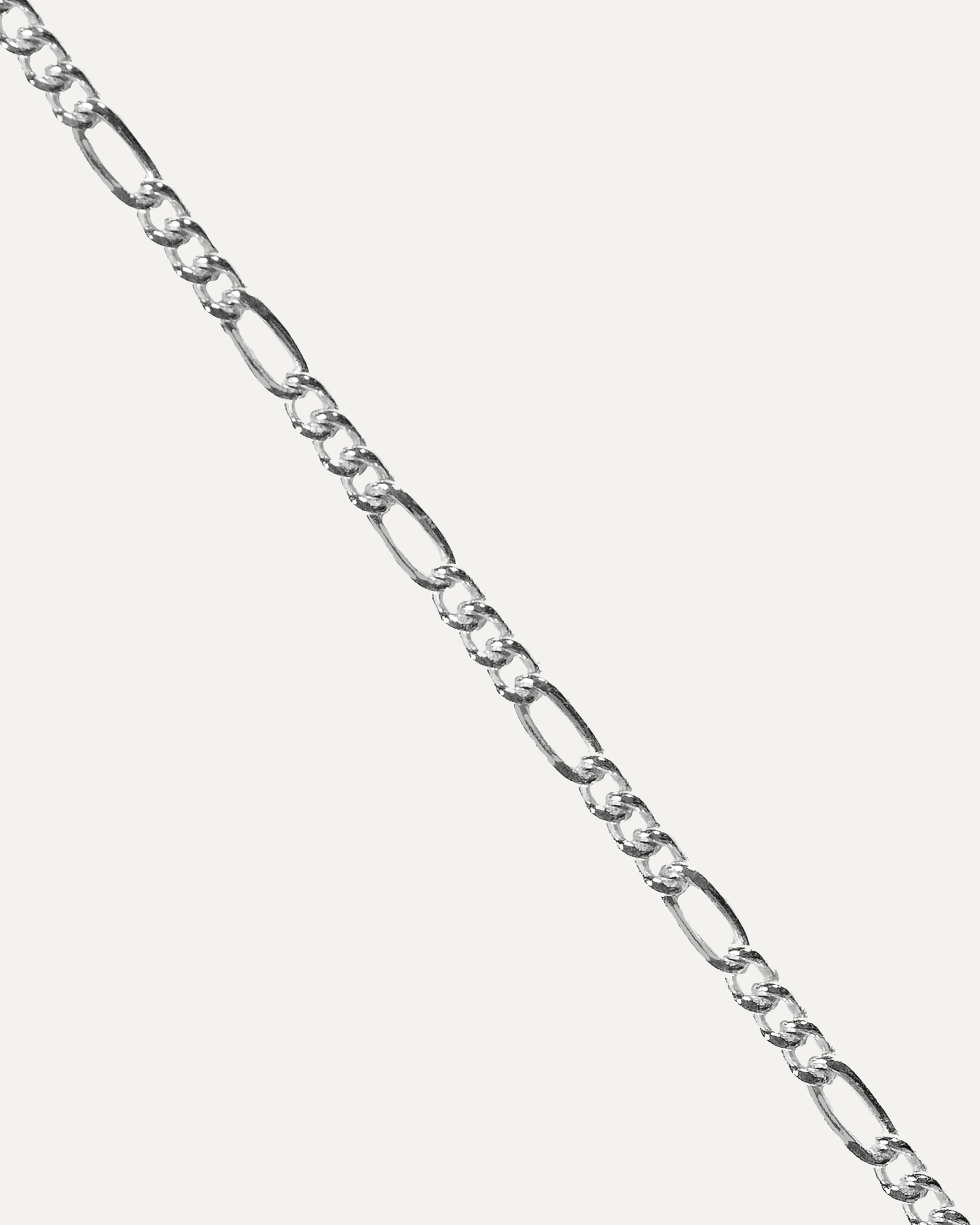 Foreva™ Figaro Permanent Jewellery Chain - Silver