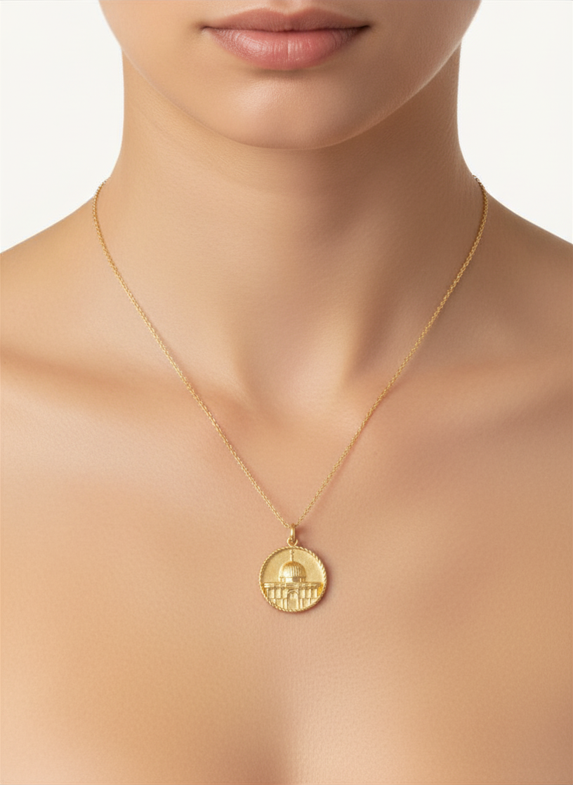 DEEN™ Al Aqsa Medallion Necklace