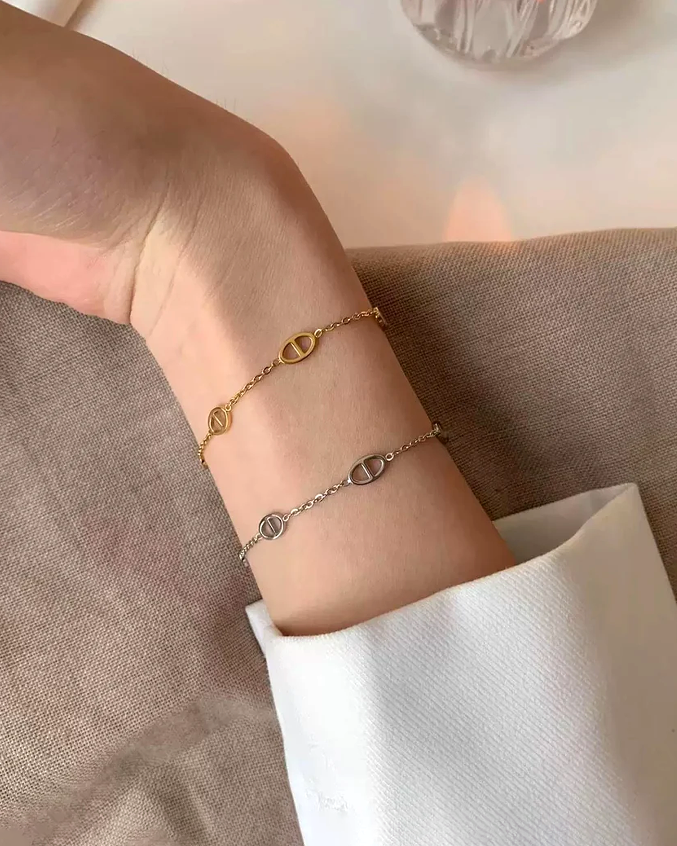 Cadan™ Anchor Link Chain Bracelet - Silver