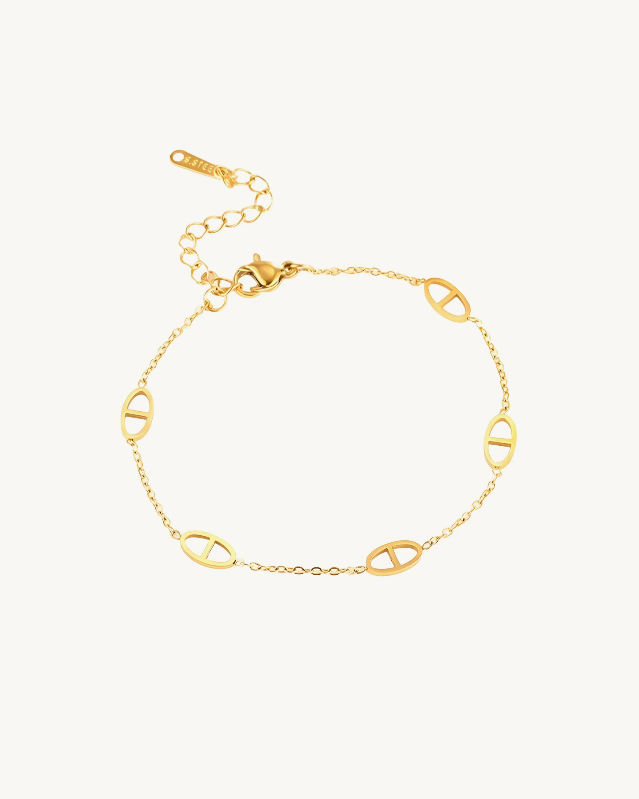Cadan™ Anchor Link Chain Bracelet - Gold