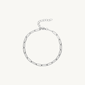 CELESTE™ Paperclip Chain Bracelet – Silver