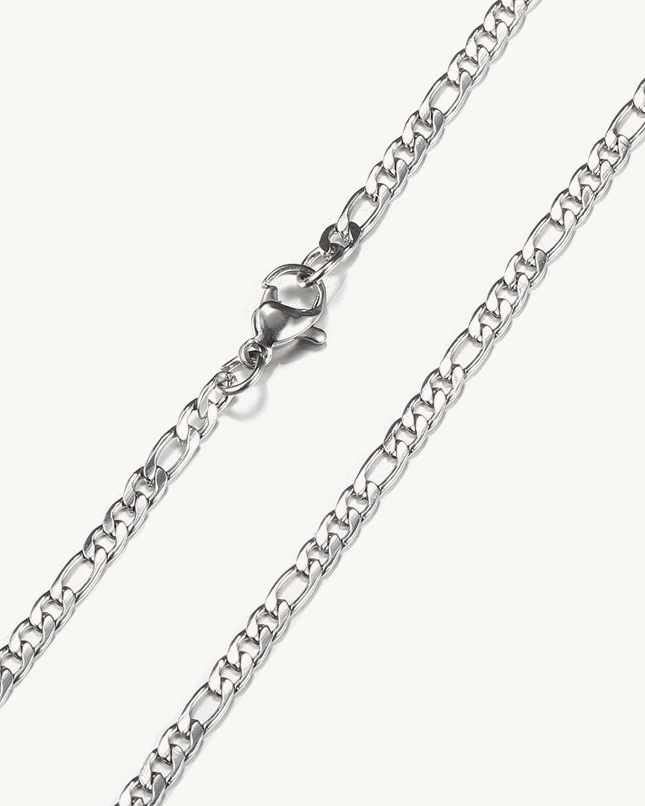 Figaro Chain 6.5mm - Silver