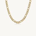 Figaro Chain 6.5mm - Gold