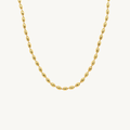 NEXUS™ Rice Bead Chain Necklace - Gold