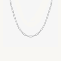 Paperclip Chain 4mm - Silver