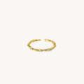 AUREUS™ Knotted Link Ring - Gold
