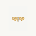 CHRONA™ Pavé Statement Ring - Gold