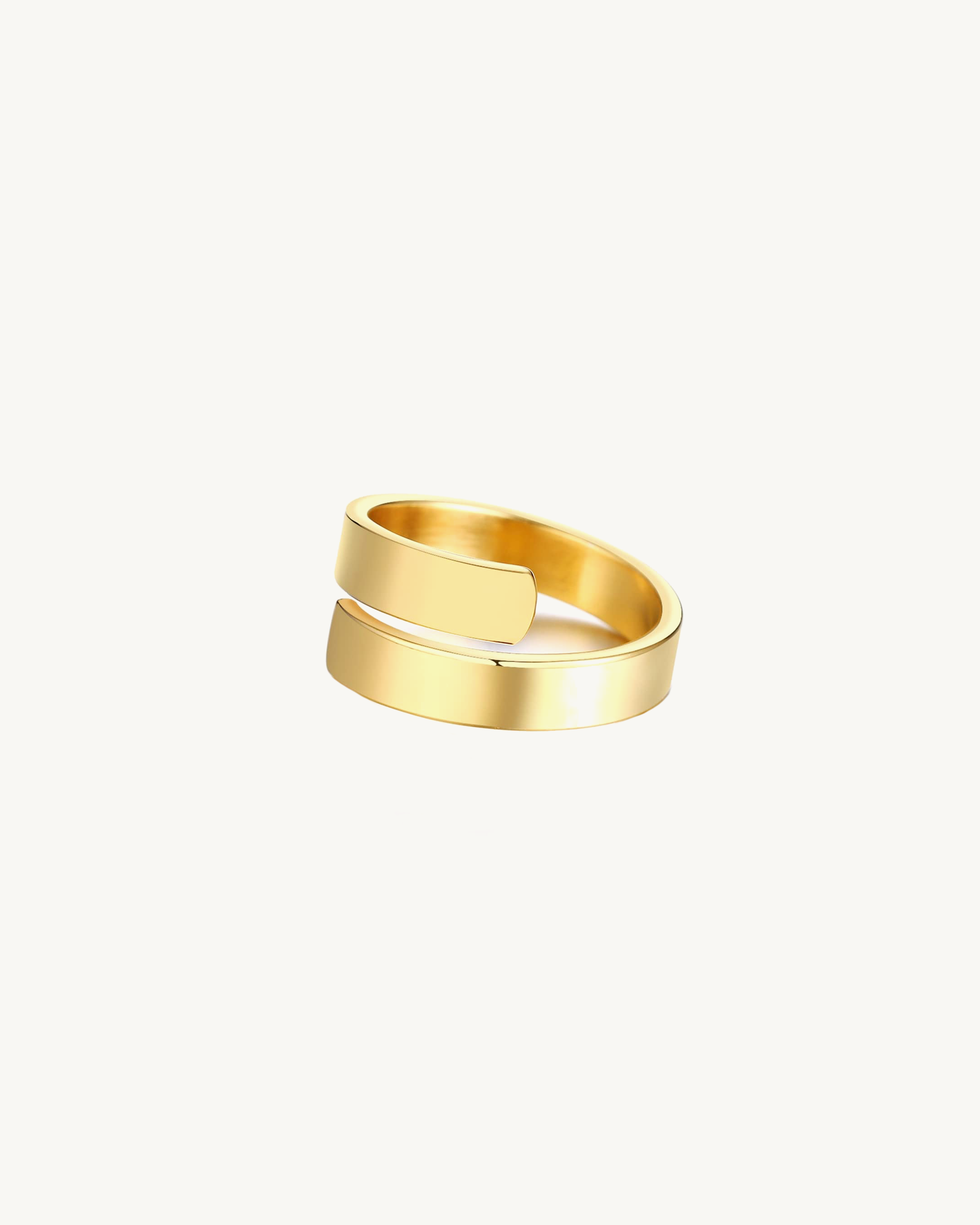NEXUS™ Open Flow Band Ring - Gold