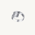 NEXUS™ Open Flow Band Ring - Silver