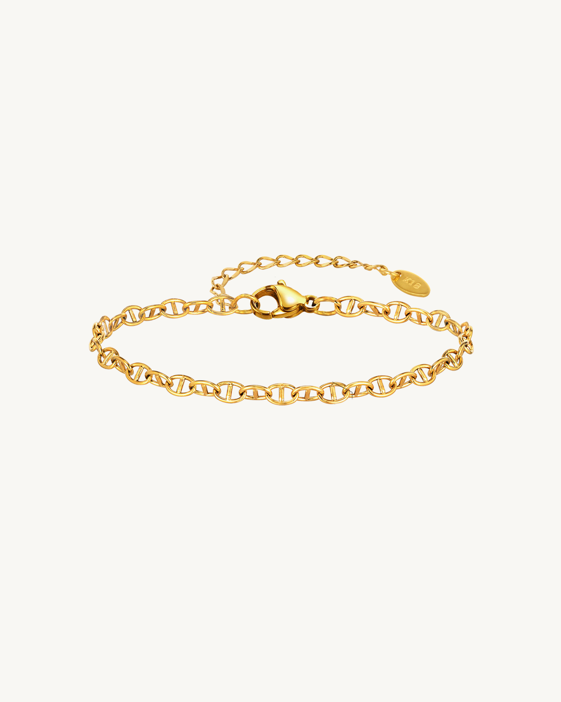 Cadan™ Classic Anchor Link Chain Bracelet - Gold